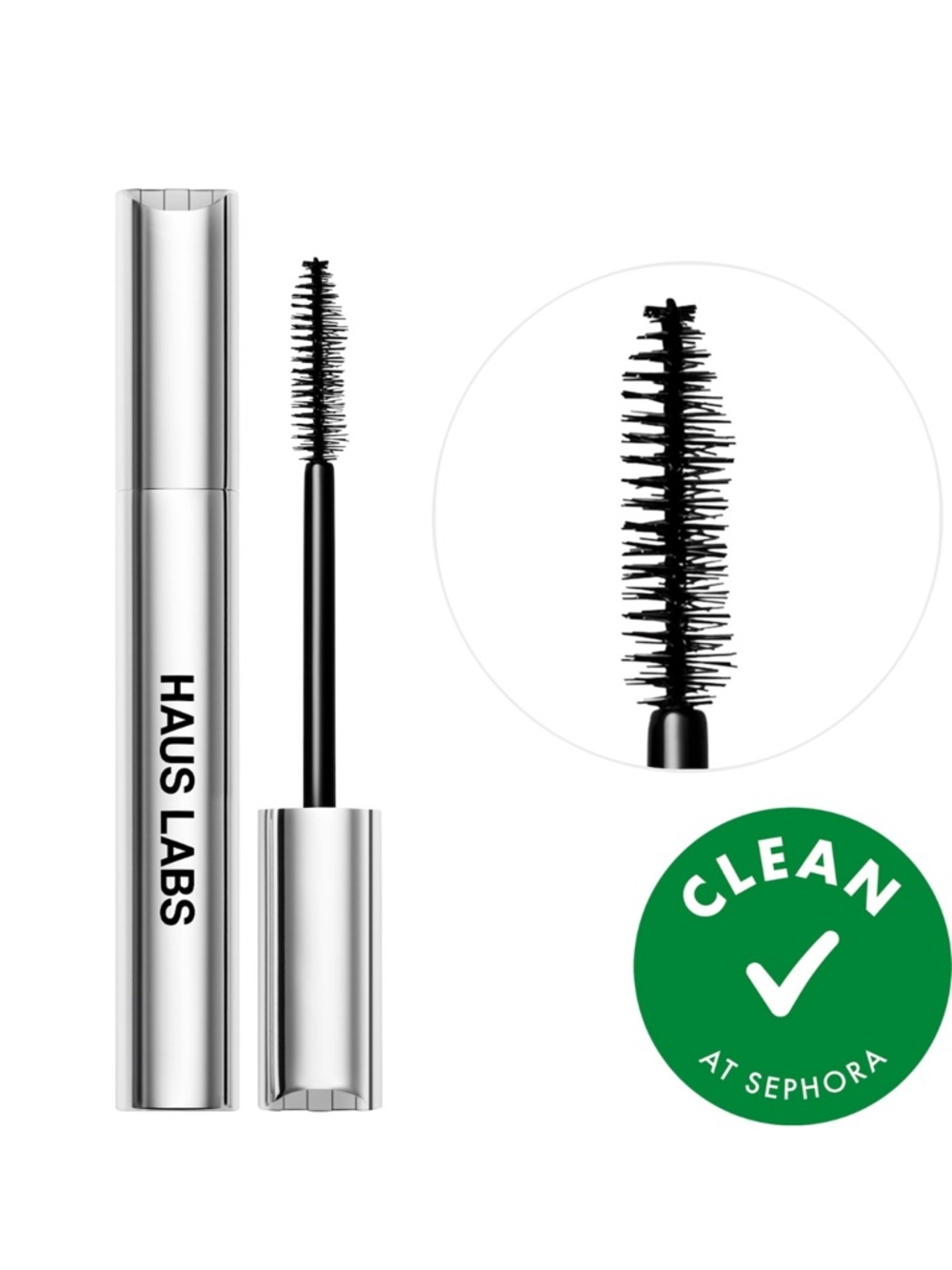 Haus Labs By Lady Gaga Mascara — Black with Silver Tube